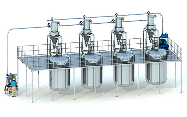 反應釜自動投料系統 反應釜自動投料系統